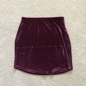 Forever 21 red mini skirt